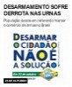 Desarmamento sofre derrota nas urnas