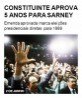 Constituinte aprova 5 anos para sarney