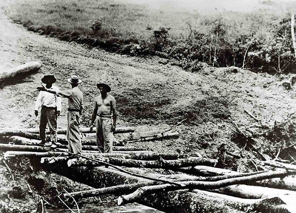 Proximidades do local da construção do Catetinho. Data: 1956. Arquivo Público do Distrito Federal