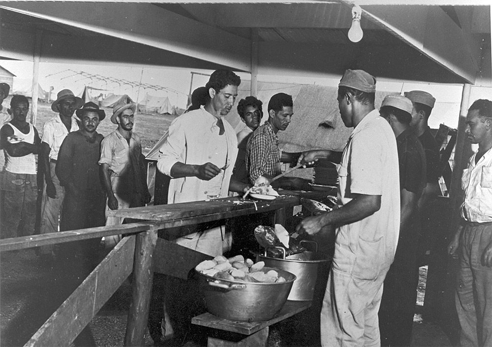 Restaurante do SAPS, na Candangolândia. Arquivo Público do Distrito Federal.