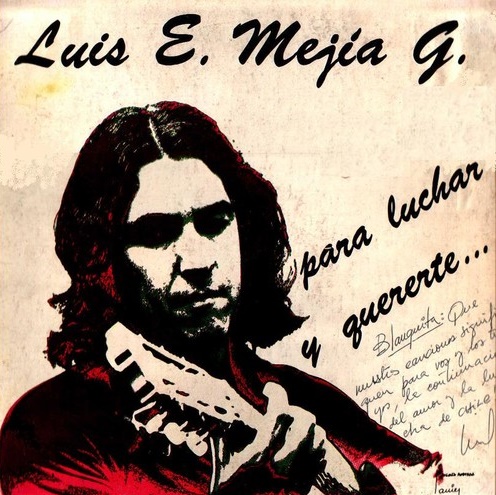   Luis Enrique Mej&iacute;a Godoy entoa  sua composi&ccedil;&atilde;o &quot;All&aacute; Va el General&quot;