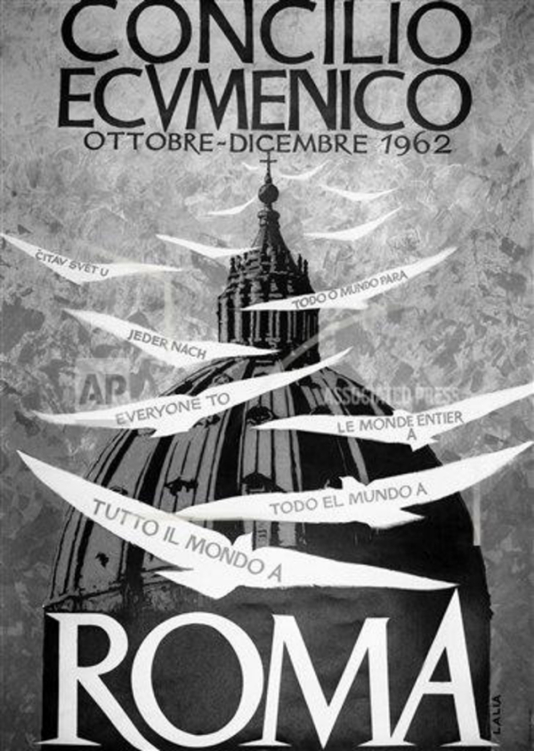   Cartaz  do 2&ordm; Conc&iacute;lio Ecum&ecirc;nico do Vaticano