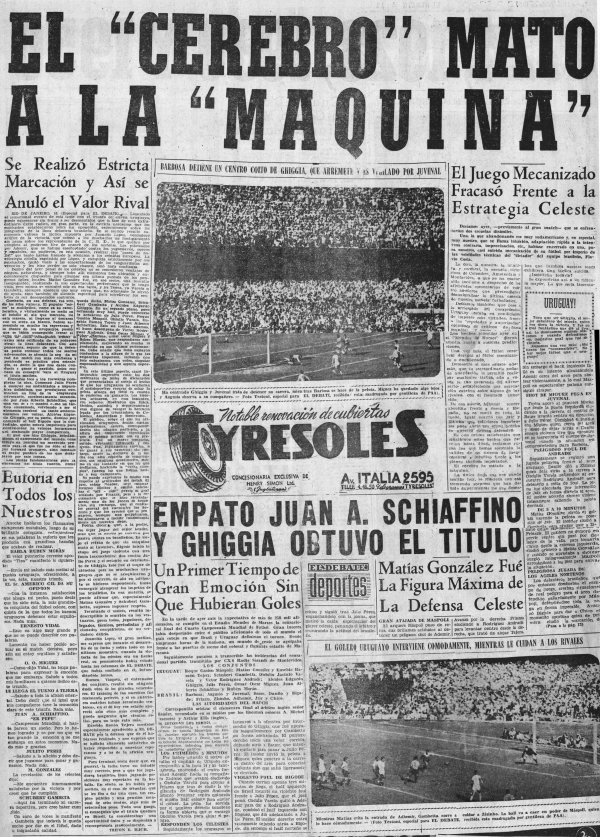 Derrota do Brasil para o Uruguai na Copa de 1950 completa 63 anos - GQ