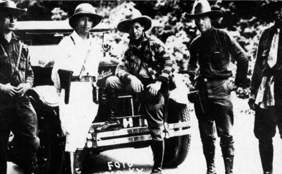 General César Sandino, no centro da foto, foi a maior inspiração para o surgimento da Frente Sandinista de Libertação Nacional. Crédito: Wikimedia Commons