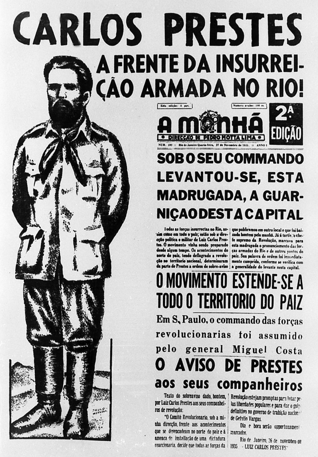   Última edição  do jornal &quot;A Manhã&quot;. Rio de Janeiro, 27 de novembro de 1935&nbsp;