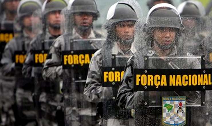  <strong> Força Nacional</strong> é formada por grupo de elite treinado na Academia de Polícia de Brasília