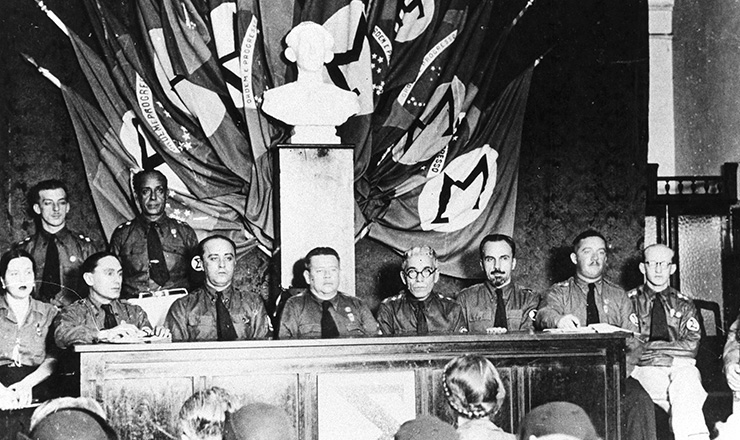  <strong> Primeiro Congresso da AIB, </strong> em Vitória, 1935   