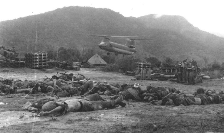  <strong> Guerrilheiros vietcongues mortos </strong> pelos norte-americanos