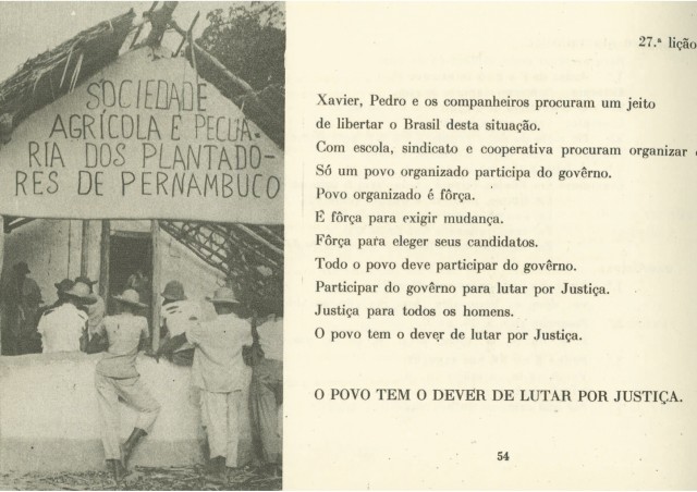   Cartilha "Viver é Lutar"  publicada em 1963