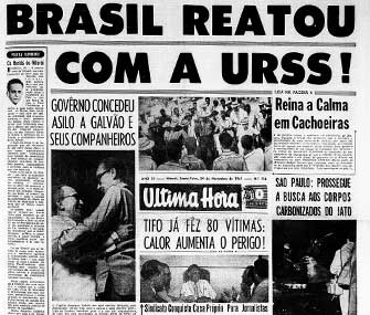 Brasil reata com a União Soviética