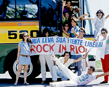 Rock faz a festa da redemocratização