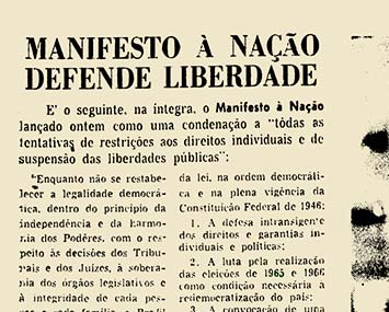 Intelectuais reagem ao autoritarismo