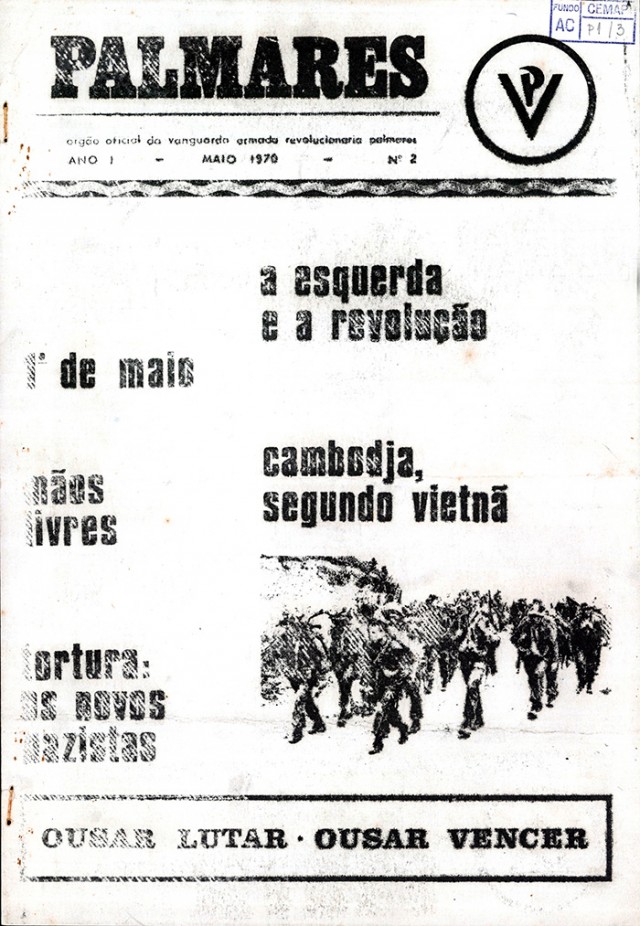  &quot;Palmares&quot;, publica&ccedil;&atilde;o da Vanguarda Armada Revolucion&aacute;ria Palmares (VAR-Palmares)&nbsp;