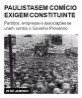 Paulistas em comício exigem Constituinte