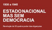 Estado Nacional, mas sem democracia