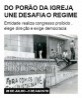 Do porão da igreja, UNE desafia o regime