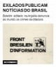 Exilados publicam notícias do Brasil