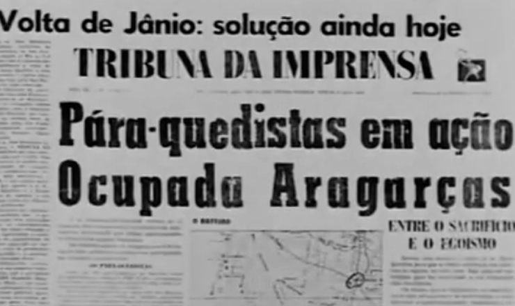  O levante liderado por Haroldo Veloso realizou o primeiro sequestro de avi&atilde;o no Brasil. Trechos do document&aacute;rio &quot;Os Anos JK: uma Trajet&oacute;ria Pol&iacute;tica&quot; (1980), de S&iacute;lvio Tendler