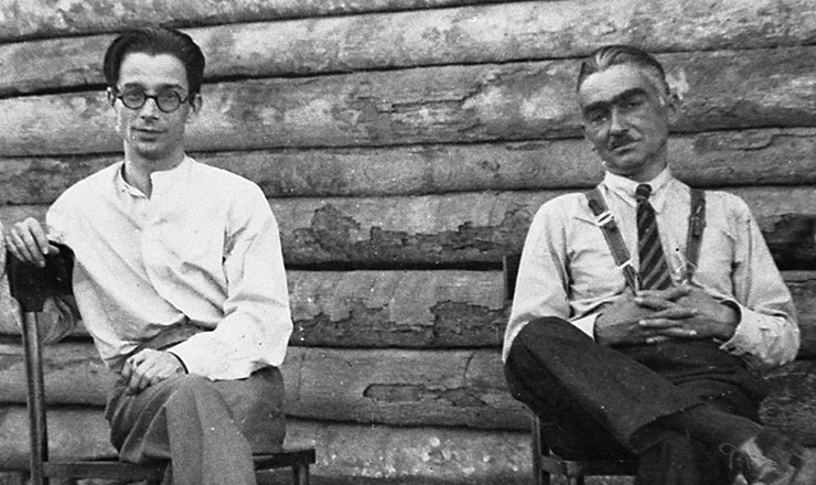  <strong> Anísio Teixeira e Monteiro Lobato, </strong> em 1932
