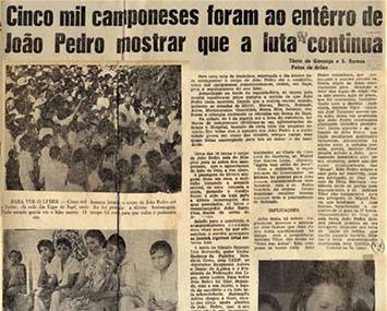 'Cabra marcado' é assassinado na PB