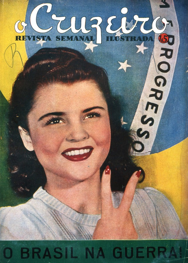   Capa da revista&nbsp;&quot;O Cruzeiro&quot; &nbsp;de 29 de agosto de&nbsp;1942&nbsp;