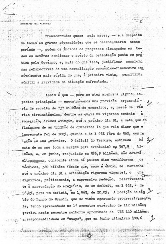   Carta de demiss&atilde;o  de Carvalho Pinto