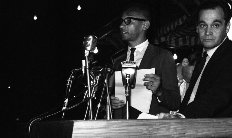  <strong> Lyndolpho Silva </strong> no comício da Central do Brasil (Rio de Janeiro) em março de 1964