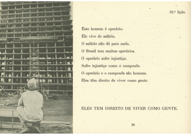   Cartilha "Viver é Lutar"  publicada em 1963