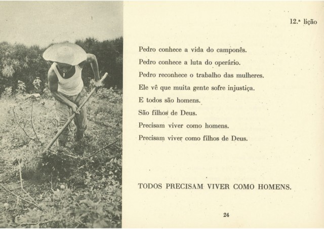   Cartilha "Viver é Lutar"  publicada em 1963