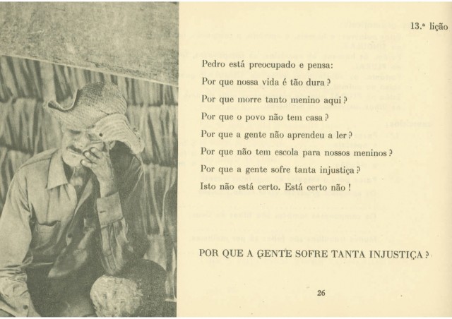   Cartilha "Viver é Lutar"  publicada em 1963