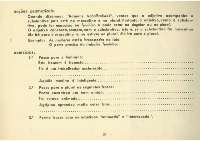   Cartilha "Viver é Lutar"  publicada em 1963