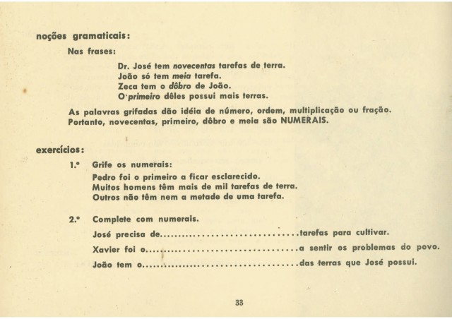   Cartilha "Viver é Lutar"  publicada em 1963