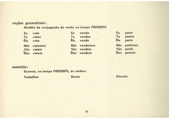   Cartilha "Viver é Lutar"  publicada em 1963