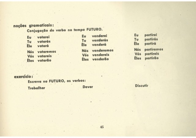   Cartilha "Viver é Lutar"  publicada em 1963