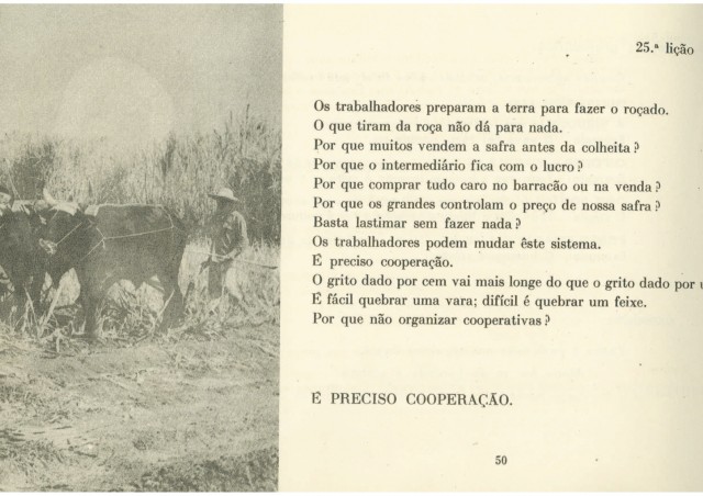   Cartilha "Viver é Lutar"  publicada em 1963