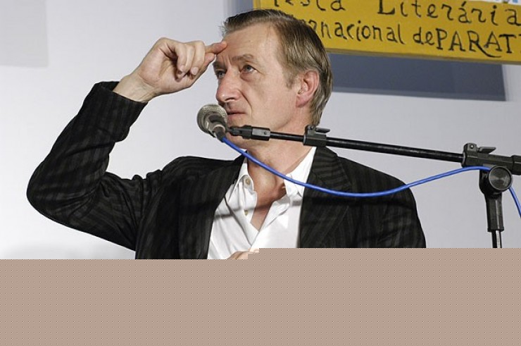  <strong> Autor britânico Julian Barnes </strong> na Flip de 2003 