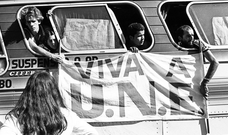  <strong> Chegada de delegações</strong> ao Congresso da União Nacional dos Estudantes   