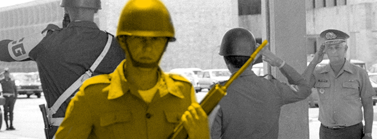 Contra Diretas, tanques ameaçam Brasília