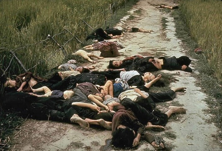  <strong> Mortos no massacre de My Lai,</strong> no qual cerca de 500 aldeões vietnamitas foram assassinados por soldados dos EUA