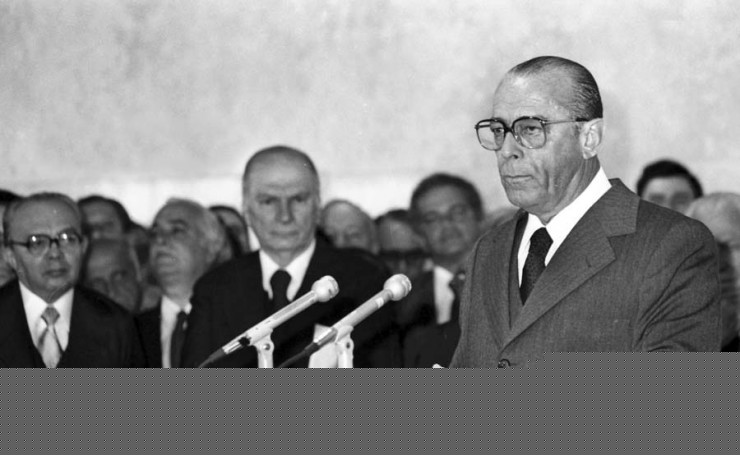  <strong> Figueiredo anuncia o projeto</strong> da Lei da Anistia, enviado ao Congresso Nacional