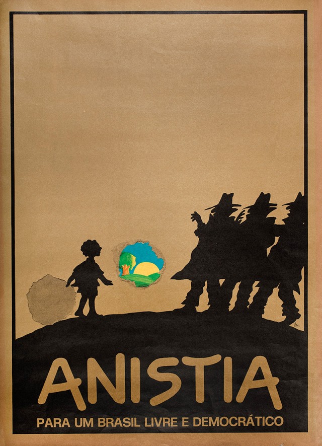  Cartaz de autoria Miguel Paiva, Mil&atilde;o, 1979&nbsp;