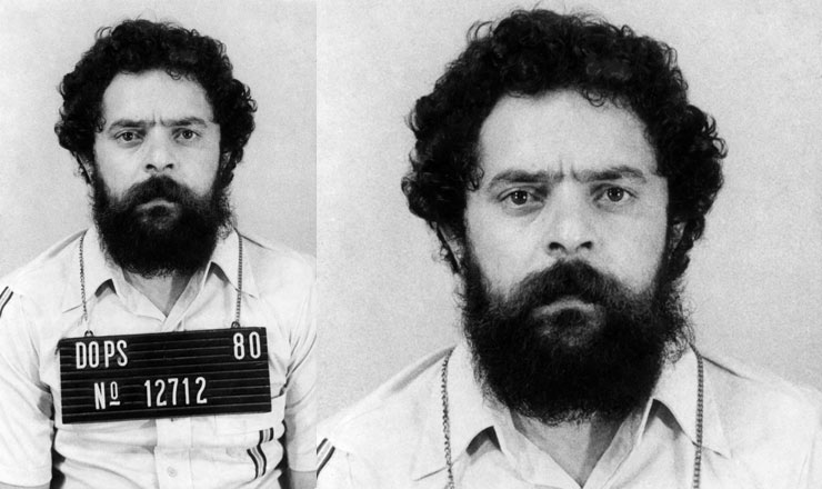  <strong> Lula preso e fichado</strong> pelo Dops de São Paulo