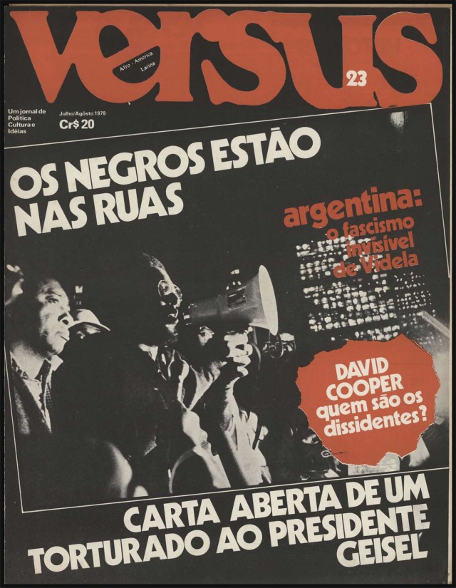  Reportagem de Hamilton Bernardes Cardoso sobre a articula&ccedil;&atilde;o dos ativistas negros para a manifesta&ccedil;&atilde;o em S&atilde;o Paulo e a cria&ccedil;&atilde;o do Movimento Negro Unificado