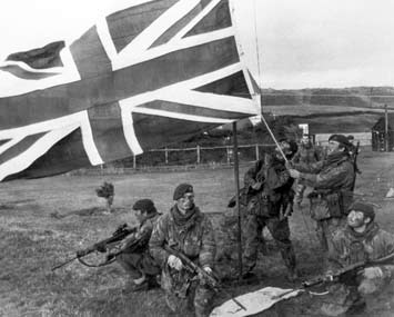 Ditadura argentina perde nas Malvinas